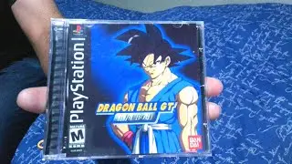 Unboxing do jogo reprodução Dragon Ball GT Final Bout de PlayStation 1 - PT-BR