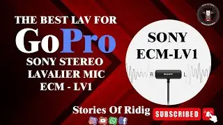 Best Mic For Gopro 11 | Watch Before You Buy | Sony ECM-LV1 Lavalier Microphone | @storiesofriding
