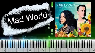 Tears For Fears - Mad World Piano Tutorial