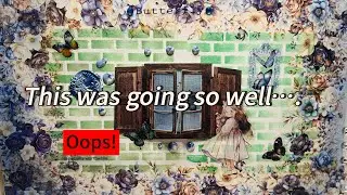 Gone Wrong Journaling | Journaling Fail 😬#journalingwithme #asmrvideos #viral #trending 