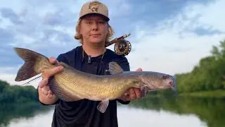 Chucking BIG streamers for BIG river fish