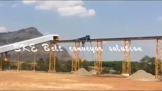 Aggregate stacking conveyor solution