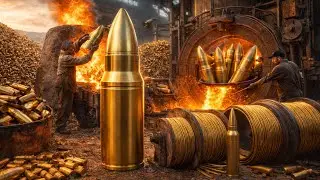 Million of waste bullets recycling and Converting Into Brass Wires