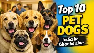 Top 10 Best Dogs for Indian Homes 🇮🇳 | Hindi