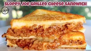Sloppy Joe Grilled Cheese Sandwich - How to make recipe DIY
