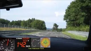 [BMW E46 325ti Compact] Nürburgring Nordschleife Touristenfahrten 23.07.2014 BTG 9:09 Min