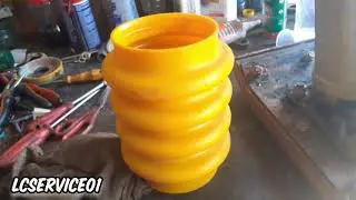 Como trocar a sanfona do compactado de solo honda