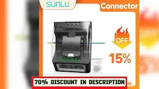 A must-have product!&nbsp;SUNLU Filament Connector For FC01 1.75mm filament easy connect For PLA PETG A