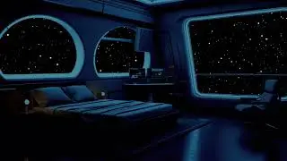 Deep Cosmic Waves Drift Through Silent Space Bringing Inner Calm And Restful Healing Sleep