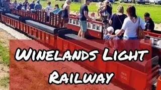 Miniature steam engine train in Cape Town | Winelands Light Railway | kids activities