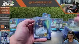 2025 Bowman Draft #23-27 FIVE CASE Pick Your Player (1/15/26)