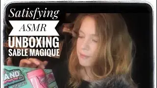 Asmr fran&ccedil;ais chuchotements &Eacute;lodie unboxing sable so sand satisfying sable magique