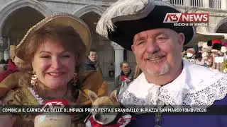 COMINCIA IL CARNEVALE DELLE OLIMPIADI: PRIMA FESTA E GRAN BALLO IN PIAZZA SAN MARCO | 31/01/2026