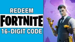 How do I Redeem a 16 digit Fortnite code? (EASY)