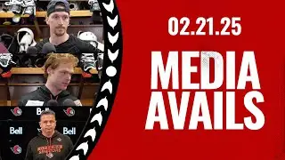 Stephen Halliday, Thomas Chabot, Travis Green Media - Feb.21