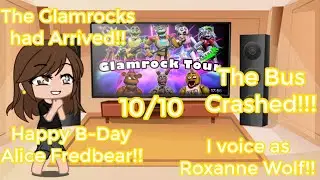Reacting to Freddy Fazbear and Friends “Glamrock Tour” by @AndrewJohn100