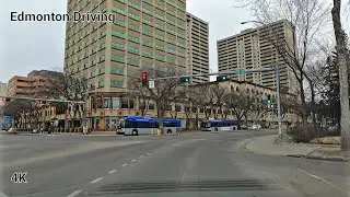 Morning Drive - University Avenue/Whyte (82) Avenue, Edmonton, AB - April 14, 2022
