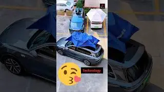New Tech Car Umbrella &ndash; A Smart Innovation.#shorts #automobile #technology