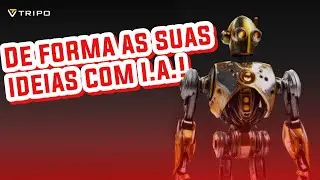Crie um Modelo 3D Usando IA em Segundos! | Conheça o Tripo3D AI