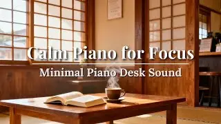 ☀️ Light Piano Caf&eacute; Focus | Calm Instrumental for Work