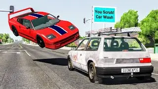 Loss of Control Crashes #48 – BeamNG Drive | CrashBoomPunk