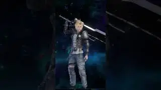 Rider Style Cloud Strife Costume Final Fantasy 7 Ever Crisis #cloudstrife #ff7ec #shorts