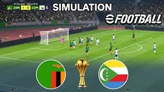 ZAMBIA vs COMOROS | AFRICA CUP OF NATIONS 2025