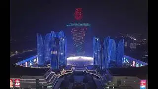 Synchronized Multi-Building Facade Lighting Control for Yiwu Global Digital Trade Center