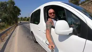 Our transfer from Rhodes airport to Pefkos. Getredy2go