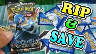 RIP & SAVE! Opening Pok&eacute;mon Steam Siege Booster Pack! - BoosterKings