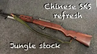 Обновление китайской винтовки Type 56 Letter Rifle. Возвращение к прежнему виду — прикладу для дж...