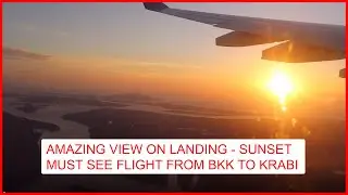 Bangkok BKK - Krabi KBV THAI Airways TG249 Airbus A330-300 flight report and review