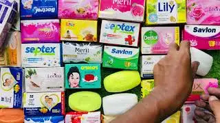 Soap opening Haul | Satisfying soap unboxing | Bar Soap | Notalking | Nois ASMR | Soap ASMR