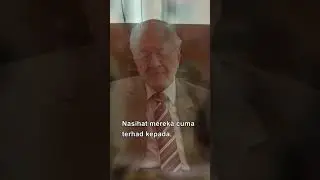 Tun Mahathir Menambat Ringgit Semasa Krisis Matawang 1997 Membuatkan Negara Barat Malu