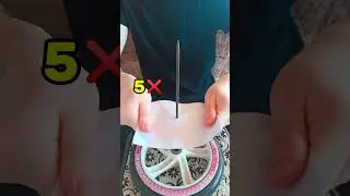 Сколько листов бумаги могут выдержать удар гвоздем, не порвавшись?