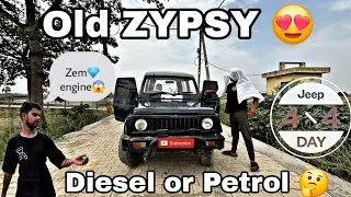🤑Old Zem💎 Gypsy full detailed review🤩😱 Powerfull Engine 4&times;4 hard top👌 (fully Illegal😅)