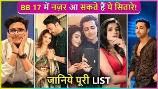 Bigg Boss 17 Contestants List | Harsh Beniwal, Triggered Insaan, Ankita-Vicky, Bebika-Manisha & More
