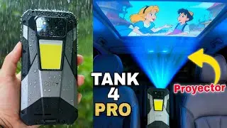 El PRIMER Movil del 🌎 con PROYECTOR HD y Enfoque Laser 🤯 8849 Tank 4 PRO