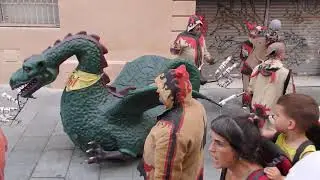 Drac Lo Carrancó Bilandó de Cervera.
