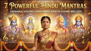 7 in 1 Powerful Mantra Chant | Krishna, Vishnu, Hanuman, Ram I Peace, Protection & Inner Strength