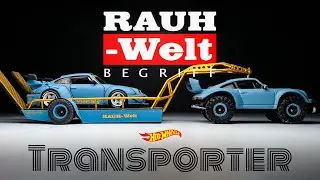Goose neck Transporter RWB Hot Wheels Custom
