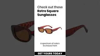 Sylante.com - Retro Square Sunglasses for Stylish & Vintage Looks