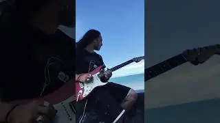 Play no morro! #music #guaruja #guitar #guitarra #beach #brasil #brazil #praia