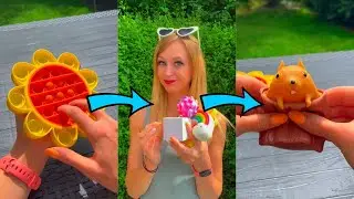 [ASMR] TOP 5 FIDGETS FOR THE BEACH!😱☀️🏖🌴 (BEYOND SATISFYING!🤤) #Shorts