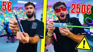 JE TEST UN LASER &Agrave; 5&euro; VS 250&euro;