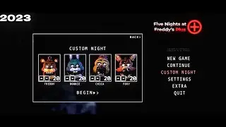 2023 Video Of Me Playing FNAF PLUS 20/20/20/20
