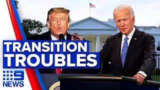 Biden criticises Trump&rsquo;s refusal to concede | 9 News Australia
