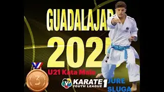 K1 YL Guadalajara 2025, U21 Kata Male, JURE SLUGA, KK SEKI (Slovenia): bronze medal (3.4.2025)