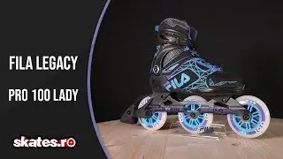 Role Fila Legacy Pro 100 Lady Black/Lightblue/Violet