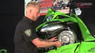 How to Change A Belt & Adjust Belt Deflection Arctic Cat M8